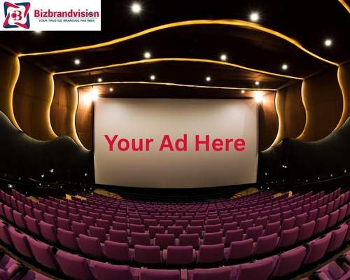 Cinema advertising services by Bizbrandvision Pvt. Ltd. for impactful on-screen and off-screen promotions