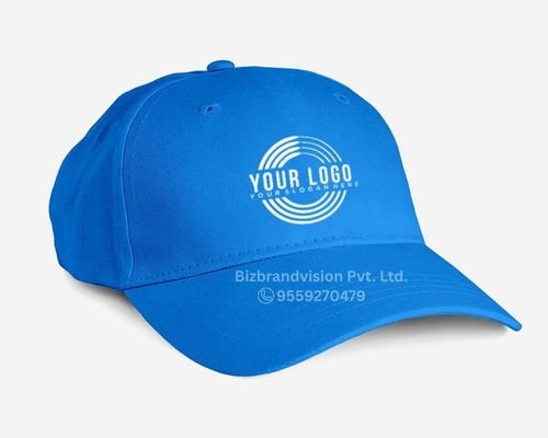 Custom logo cap printing by Bizbrandvision Pvt. Ltd. – ideal for corporate gifting and brand exposure