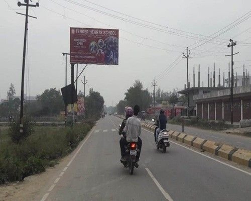 Hoarding advertising in Lucknow by Bizbrandvision Pvt. Ltd. for local and highway visibility