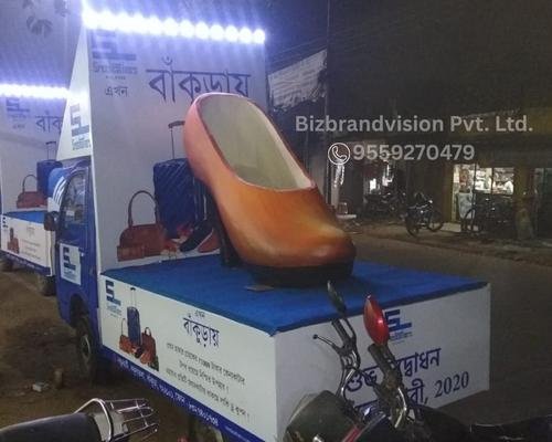 Mobile van advertisement services across India by Bizbrandvision Pvt. Ltd. for dynamic outdoor promotions
