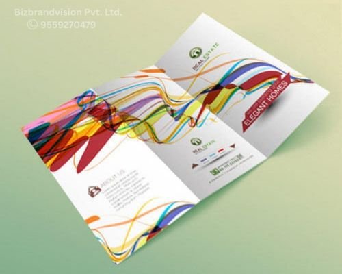 Multi-page brochure printing services by Bizbrandvision Pvt. Ltd. for company profiles and service catalogs
