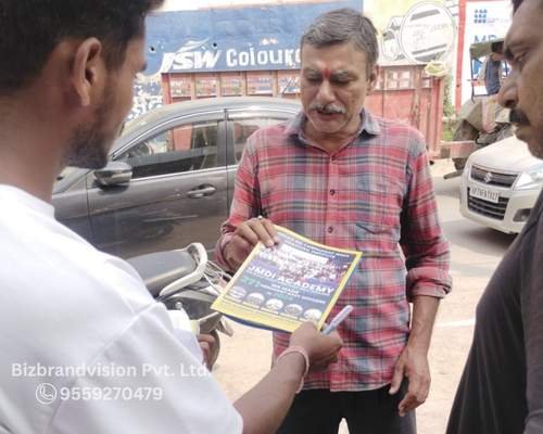 Pamphlet distribution services across India by Bizbrandvision Pvt. Ltd.