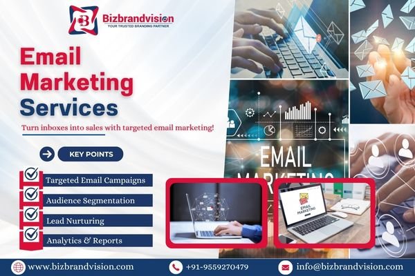 Bizbrandvision Pvt. Ltd. offers professional email marketing solutions across India for businesses of all sizes