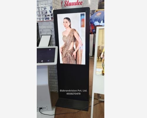 Touch screen digital standee by Bizbrandvision Pvt. Ltd. for interactive brand engagement